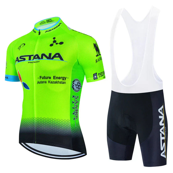 Astana - Tenue Complète pour Cyclistes Professionnels