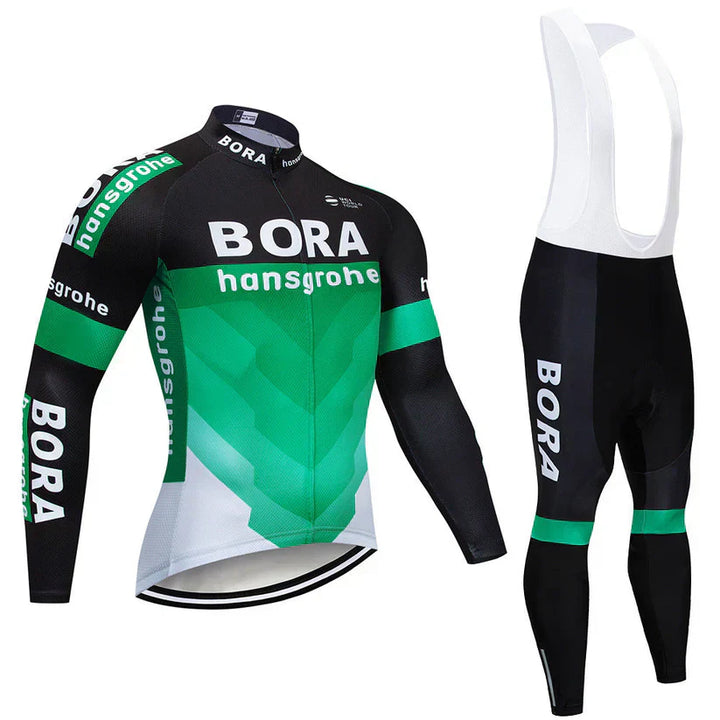 Bora - Ensemble professionnel de vêtements de cyclisme à manches longues