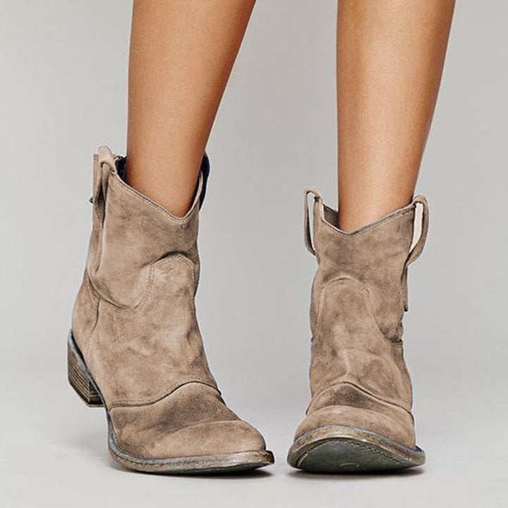 Carlotta – Bottines en Suède