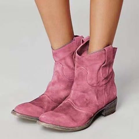 Carlotta – Bottines en Suède