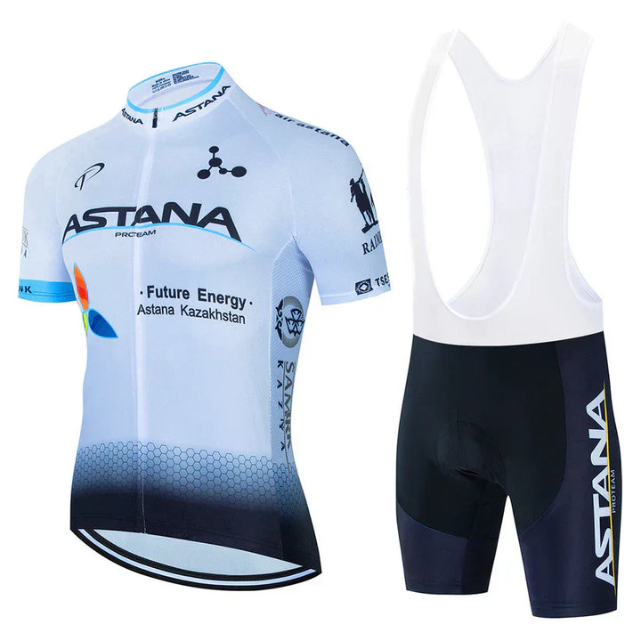 Astana - Tenue Complète pour Cyclistes Professionnels