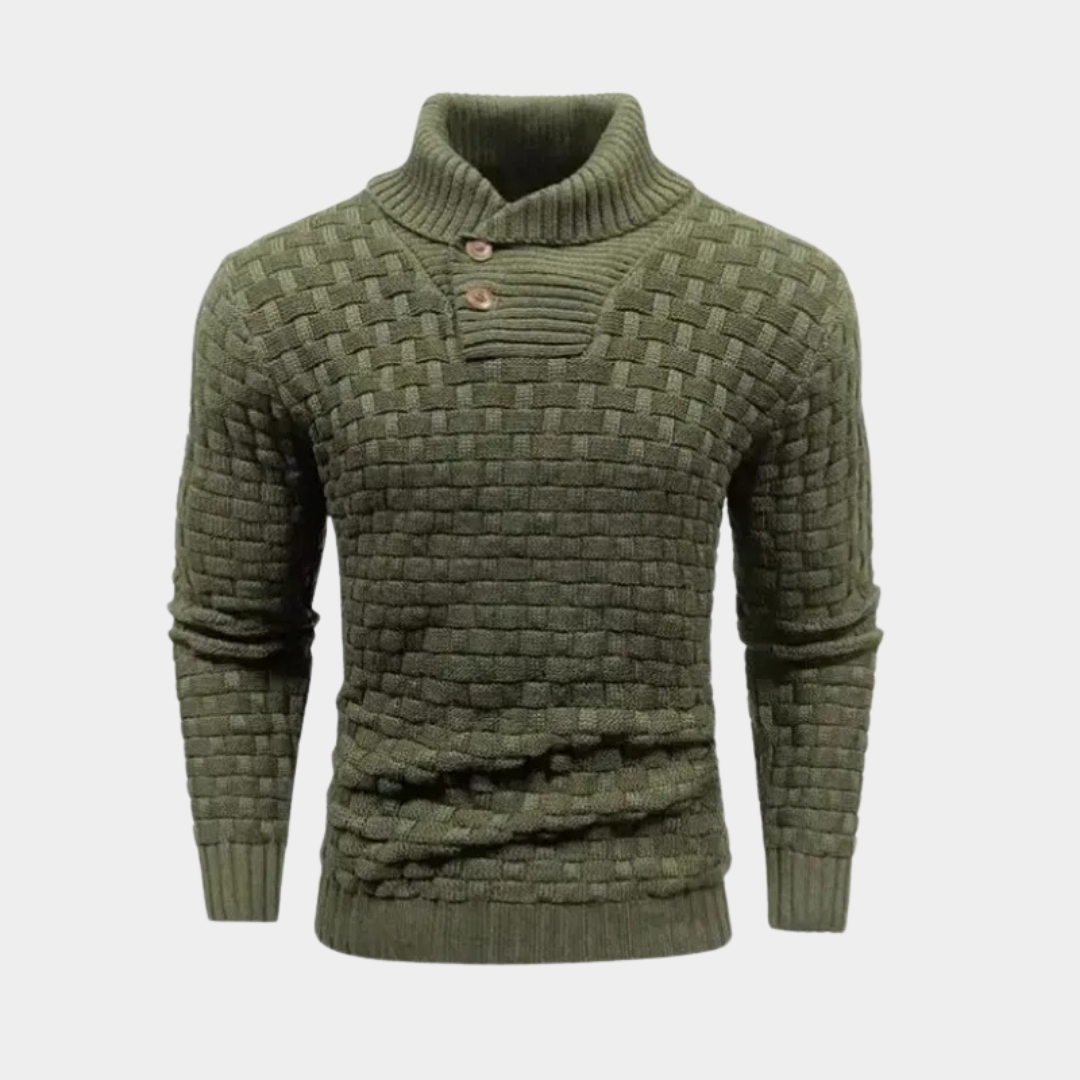 Erik™ | Élégant Pull Col Roulé pour Homme