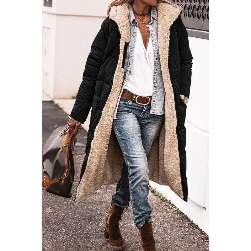 Nora™ – Élégant manteau d'hiver long pour femmes