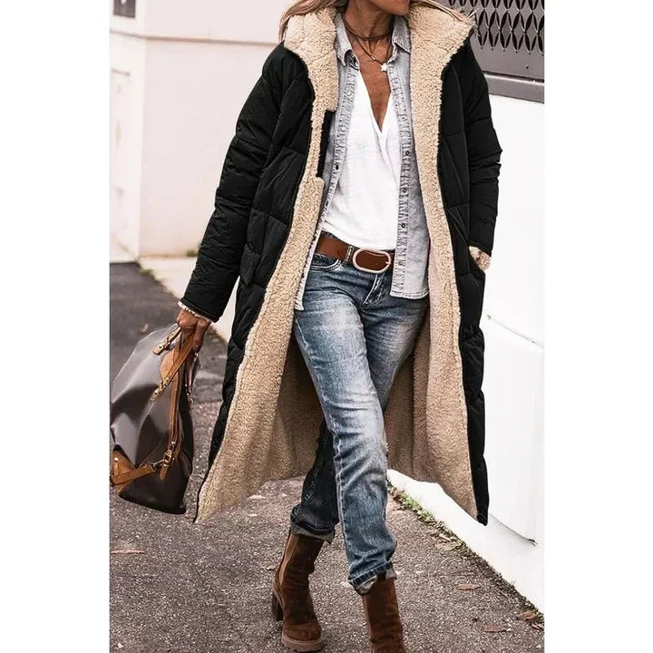 Nora™ – Élégant manteau d'hiver long pour femmes