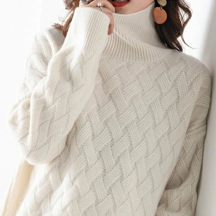 Junia™ | Pull en tricot à col roulé