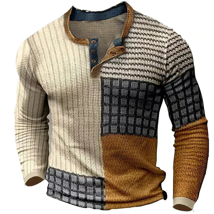 Mark™ | Élégant pull pour homme avec motif contemporain