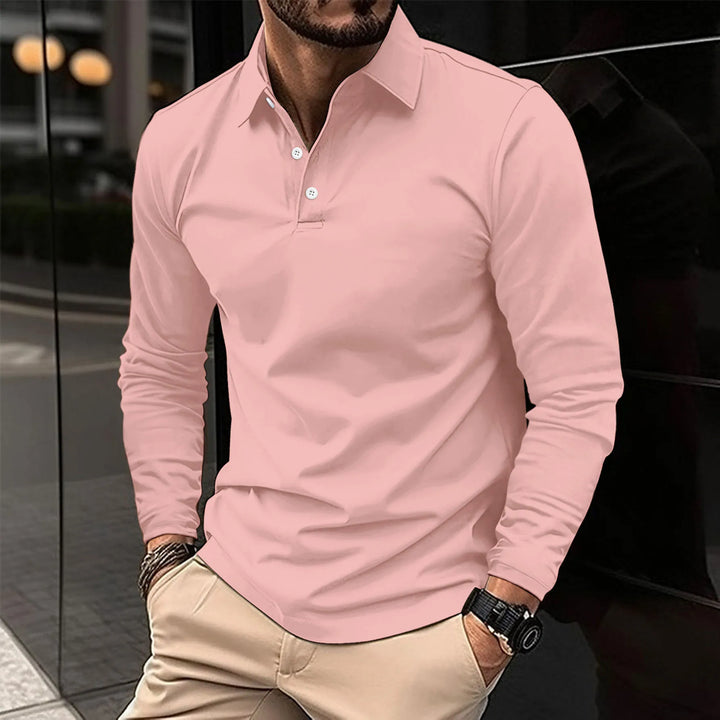Oskar™ | Élégant Polo à Manches Longues