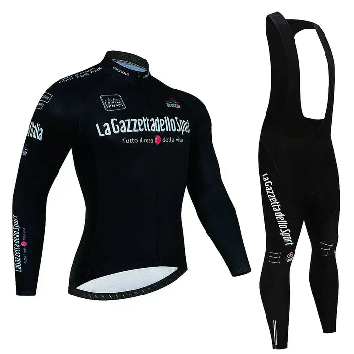 Giro d'Italia - Maillot de cyclisme professionnel à manches longues" 

Rewritten: "Maillot de Cyclisme Professionnel à Manches Longues Giro d'Italia
