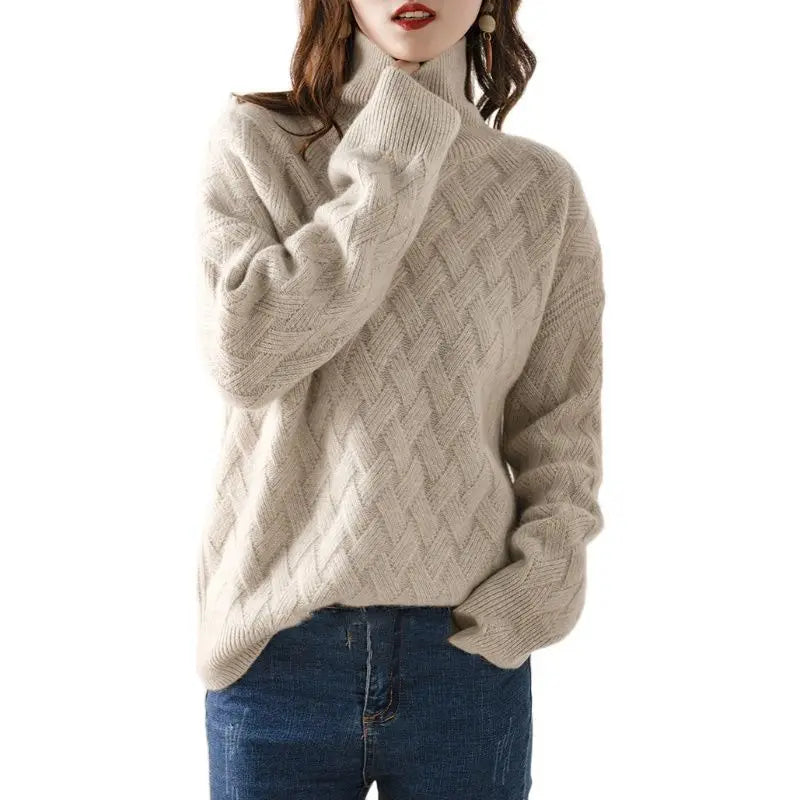 Junia™ | Pull en tricot à col roulé