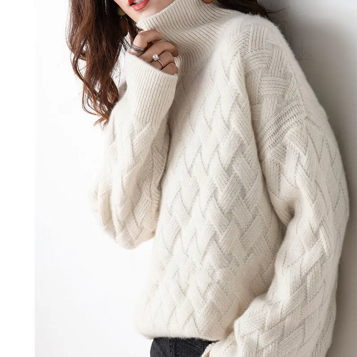 Junia™ | Pull en tricot à col roulé