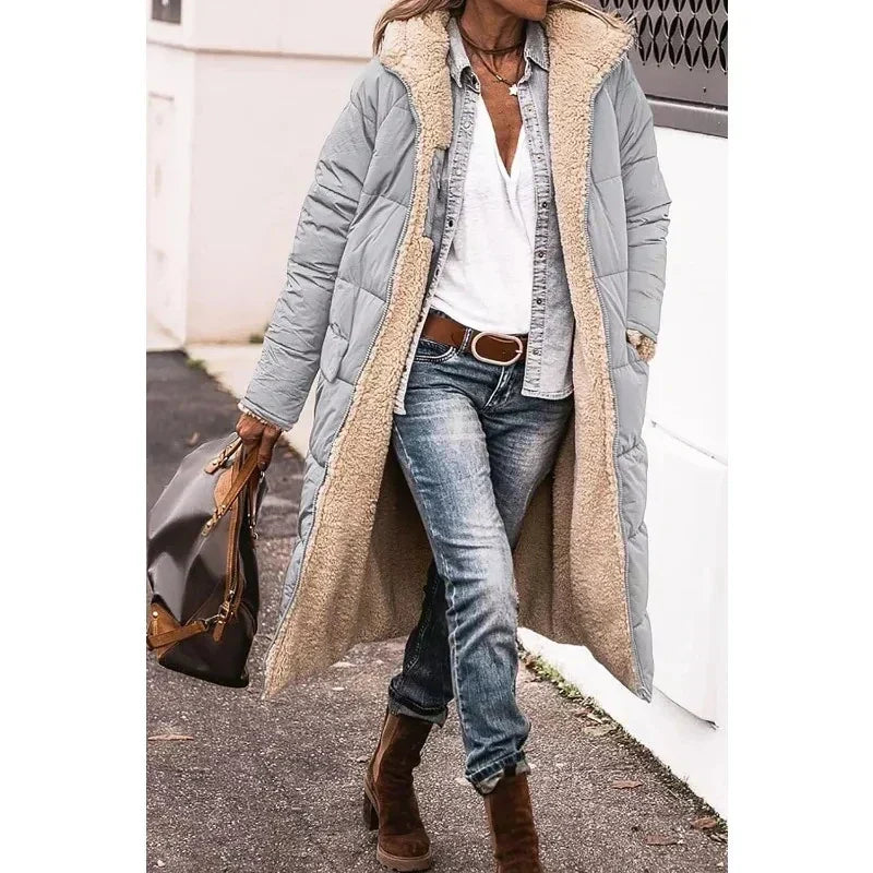 Nora™ – Élégant manteau d'hiver long pour femmes