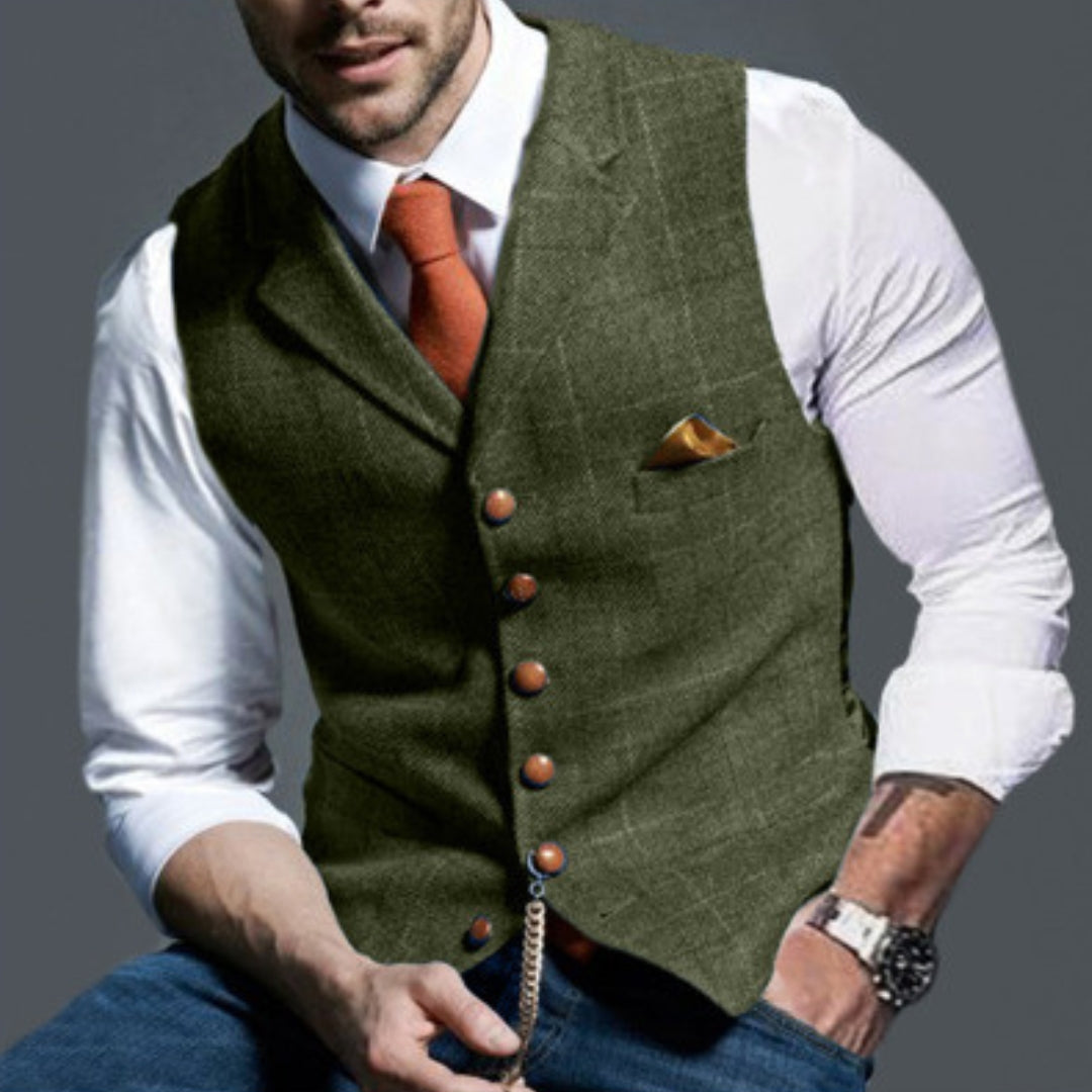 Gustav™ | Élégant Gilet Homme
