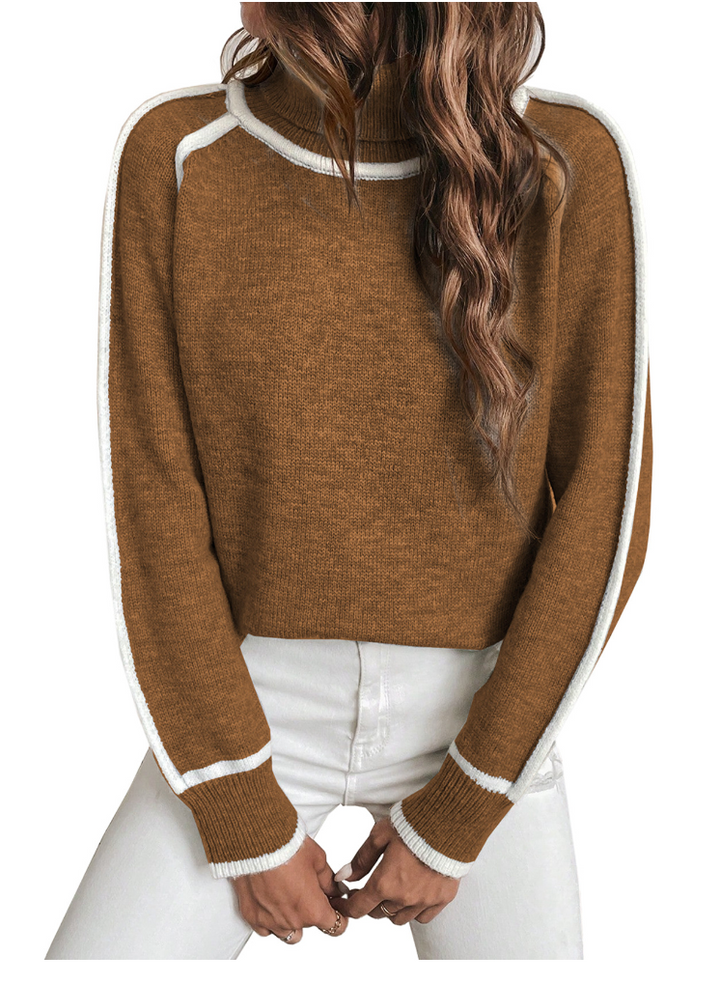 Jenny™ | Pull Confortable à Col Montant
