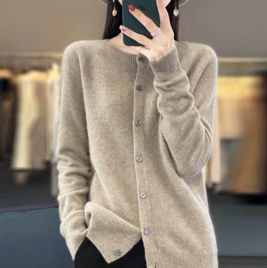 Miriam™ | Gilet Confortable avec Boutons