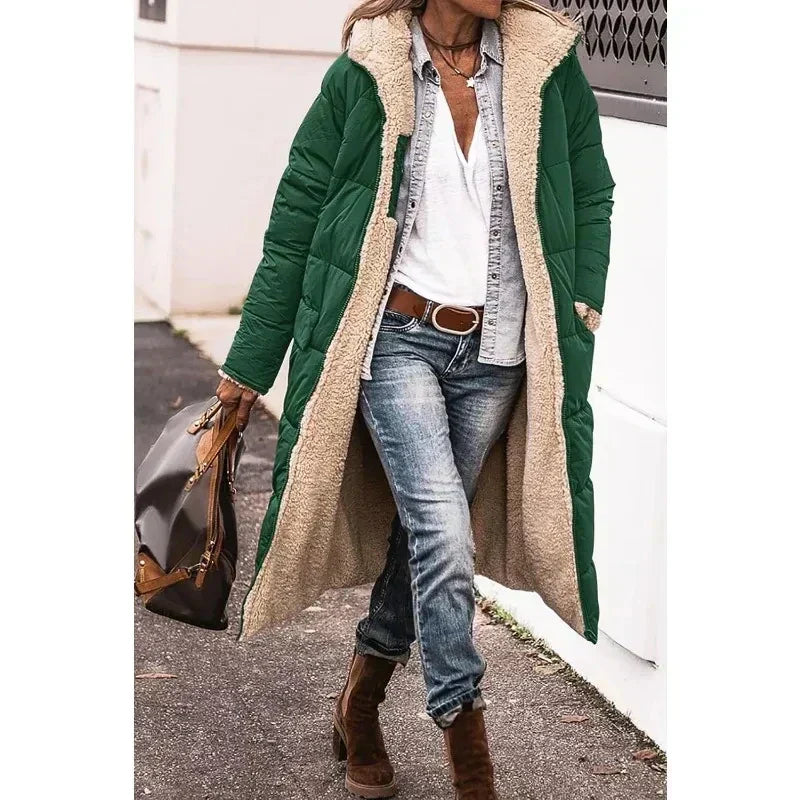 Nora™ – Élégant manteau d'hiver long pour femmes