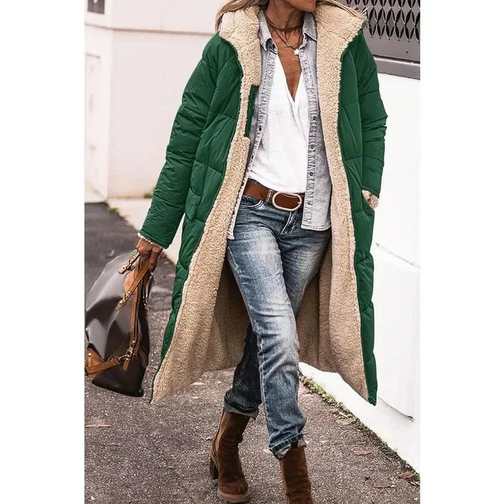 Nora™ – Élégant manteau d'hiver long pour femmes