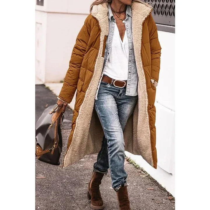 Nora™ – Élégant manteau d'hiver long pour femmes