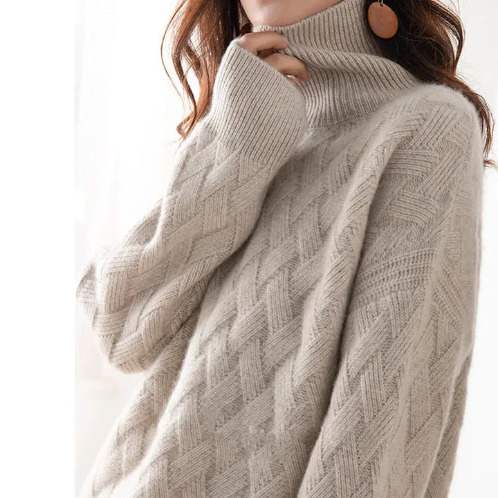 Junia™ | Pull en tricot à col roulé