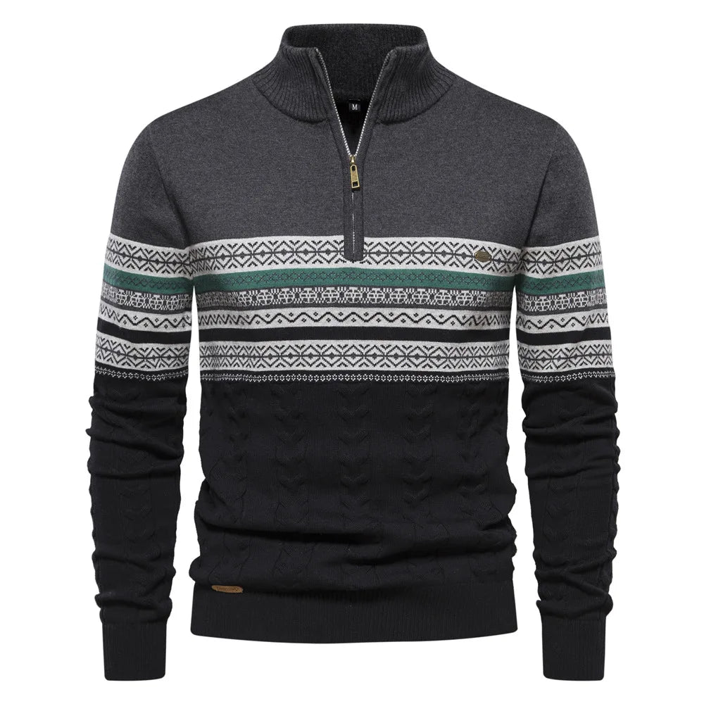 Max™ | Pull Chic à Demi-Fermeture Éclair