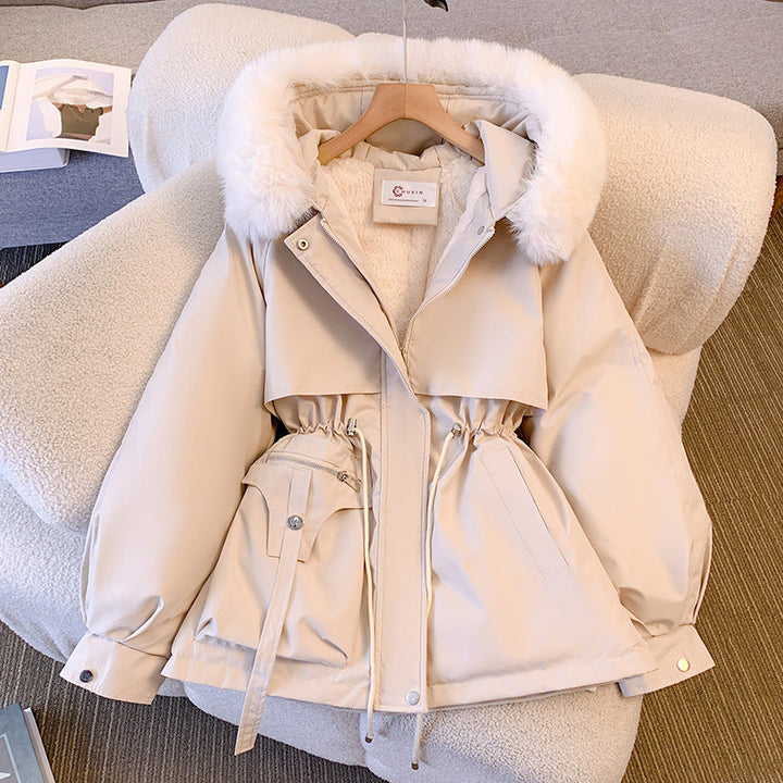 Maja™ | Manteau d'hiver chic avec fourrure