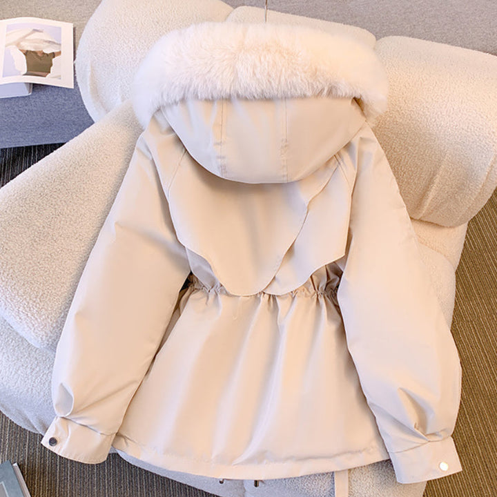 Maja™ | Manteau d'hiver chic avec fourrure