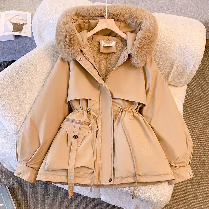 Maja™ | Manteau d'hiver chic avec fourrure