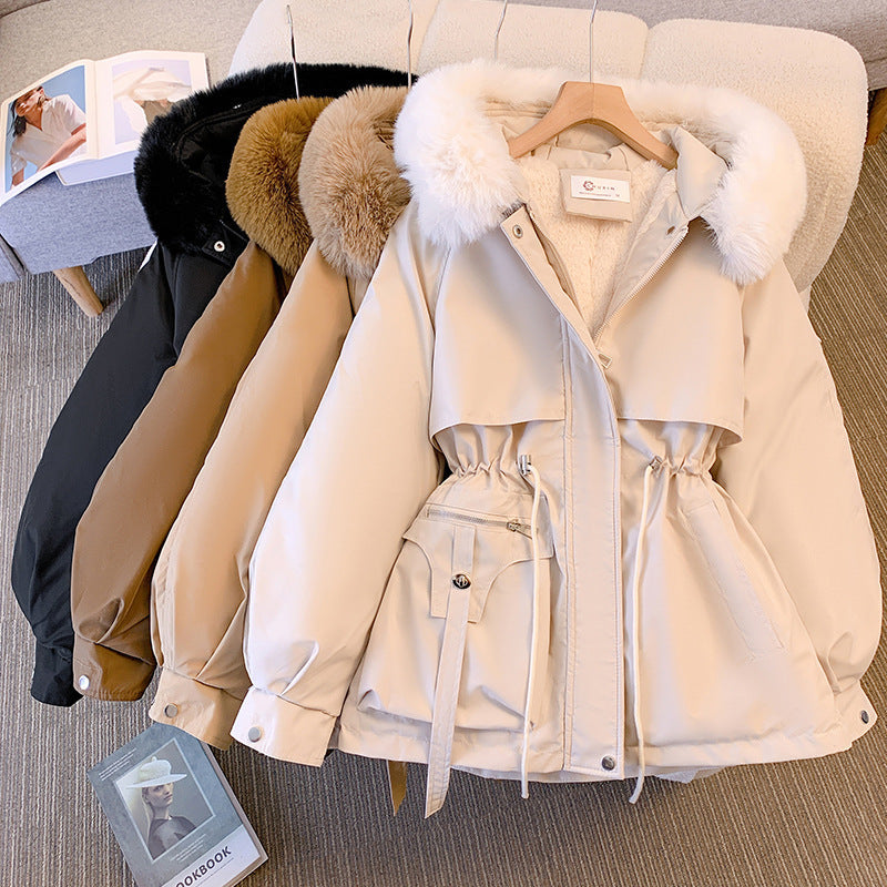 Maja™ | Manteau d'hiver chic avec fourrure