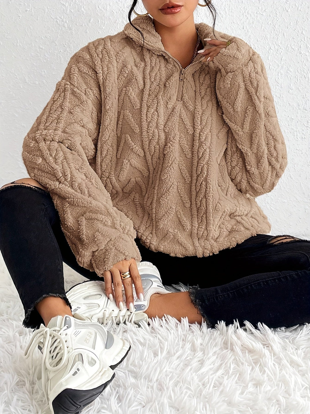 Petra™ | Élégant Pull en Polaire