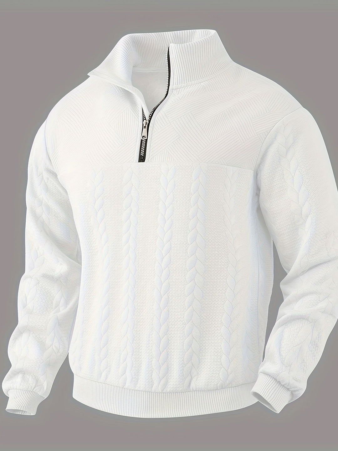 Pull Vintage pour Homme Albin™ avec Zip