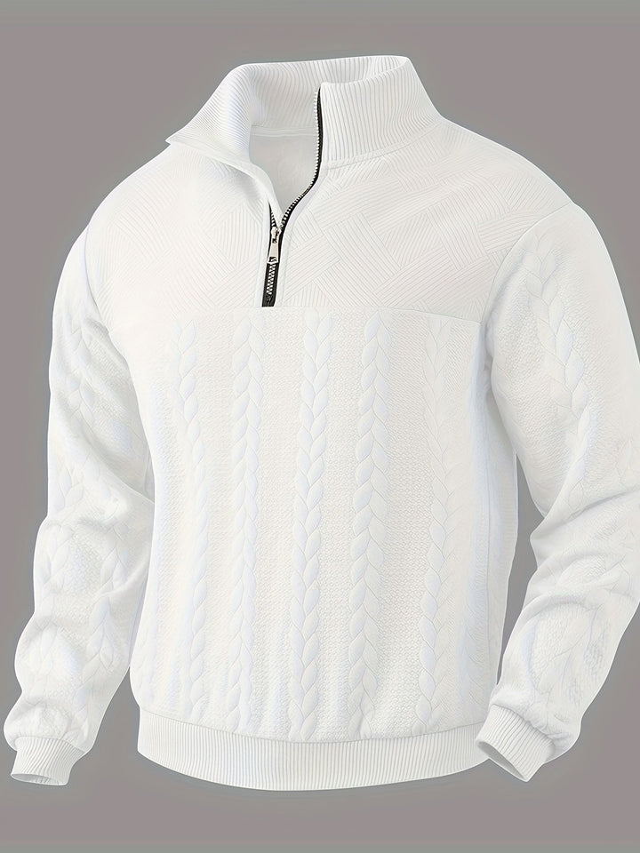 Pull Vintage pour Homme Albin™ avec Zip