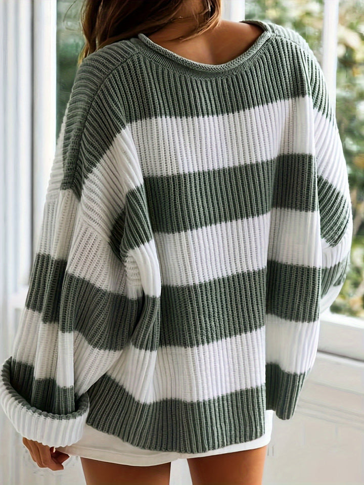 Matilda™ | Pull Rayé à Col Rond