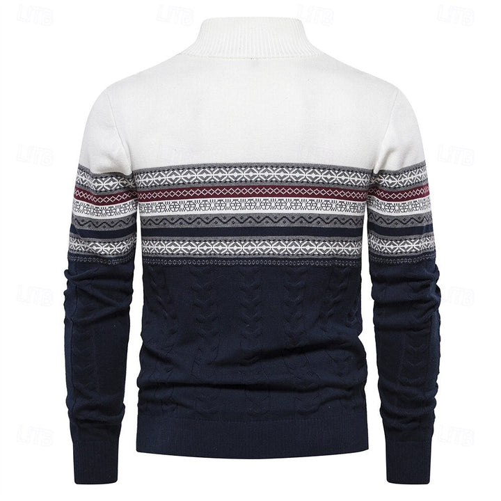 Casper™ | Pull Chic avec Demi-Fermeture Éclair