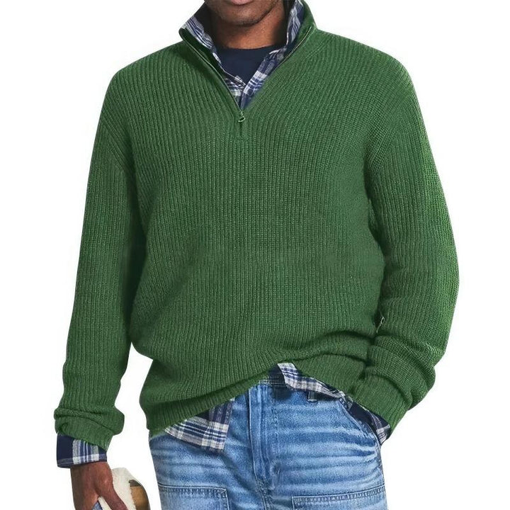 Sven™ | Pull en tricot pour homme avec zip