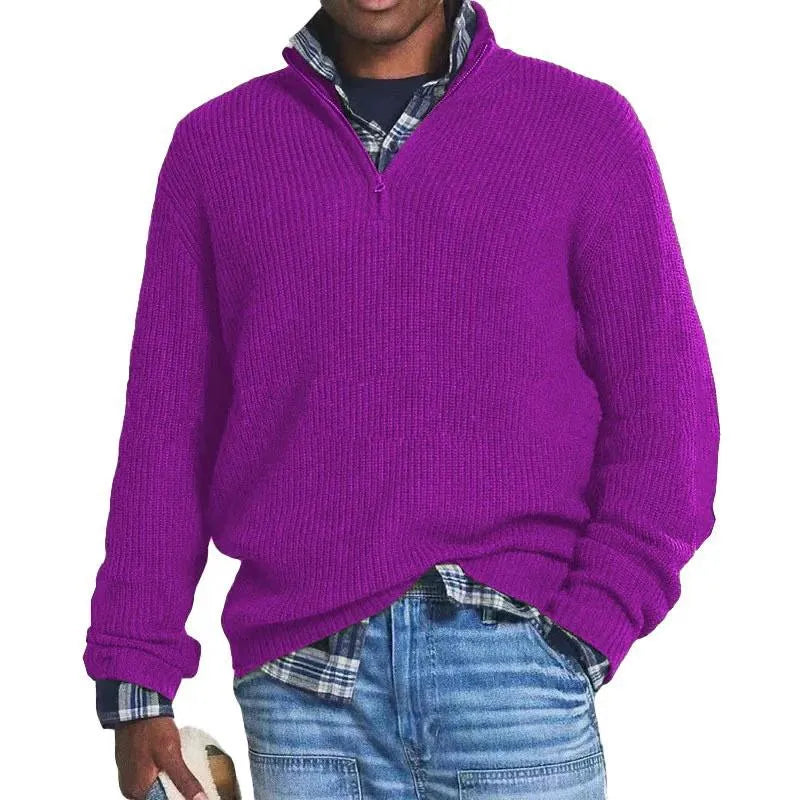 Sven™ | Pull en tricot pour homme avec zip