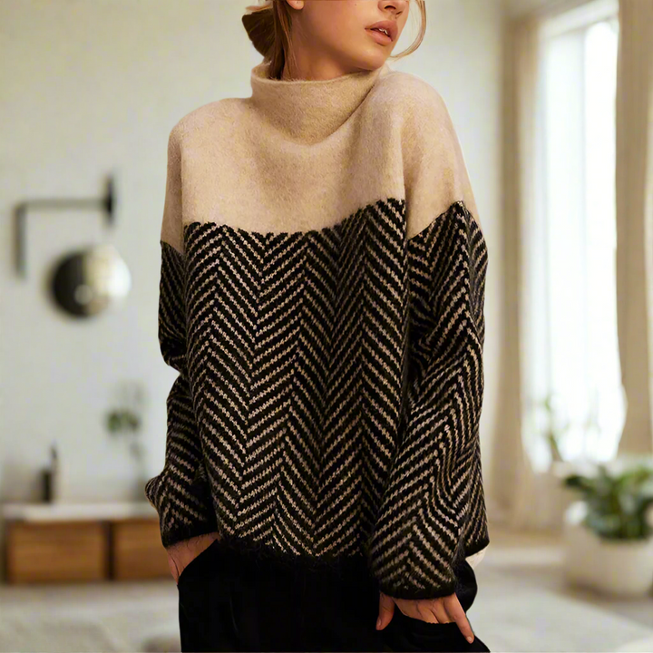 "Ester™ | Pull en maille Mysig" can be rewritten as "Ester™ | Sweater en maille Mysig".
