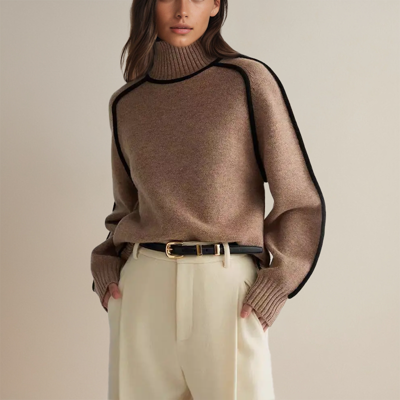 Alice™ | Pull col roulé ultra doux pour un confort optimal