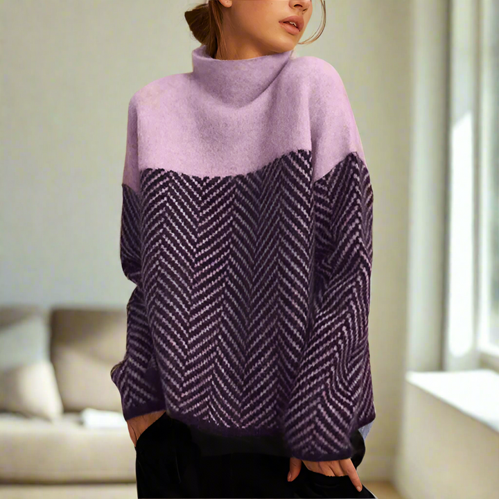 "Ester™ | Pull en maille Mysig" can be rewritten as "Ester™ | Sweater en maille Mysig".