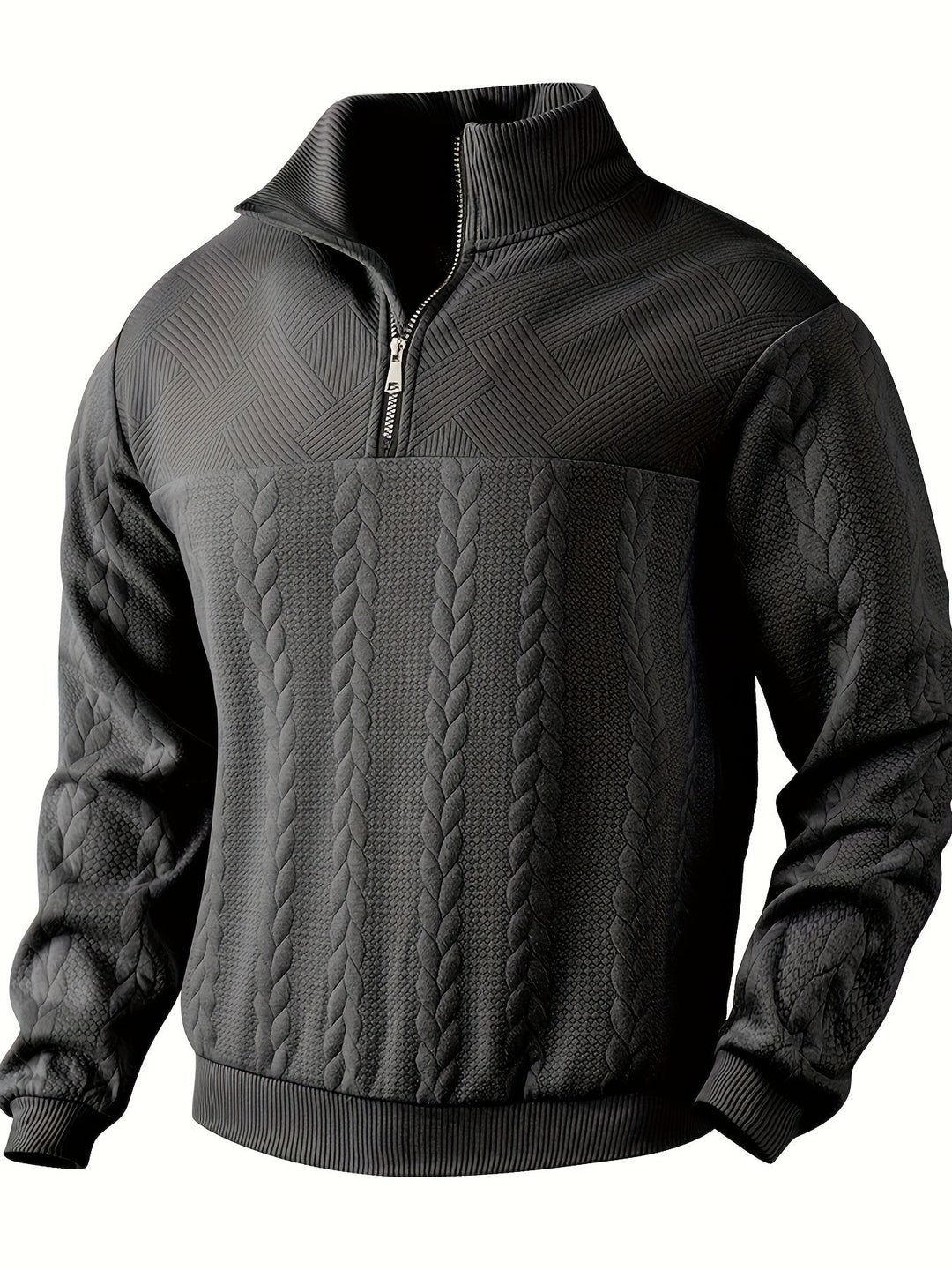 Pull Vintage pour Homme Albin™ avec Zip