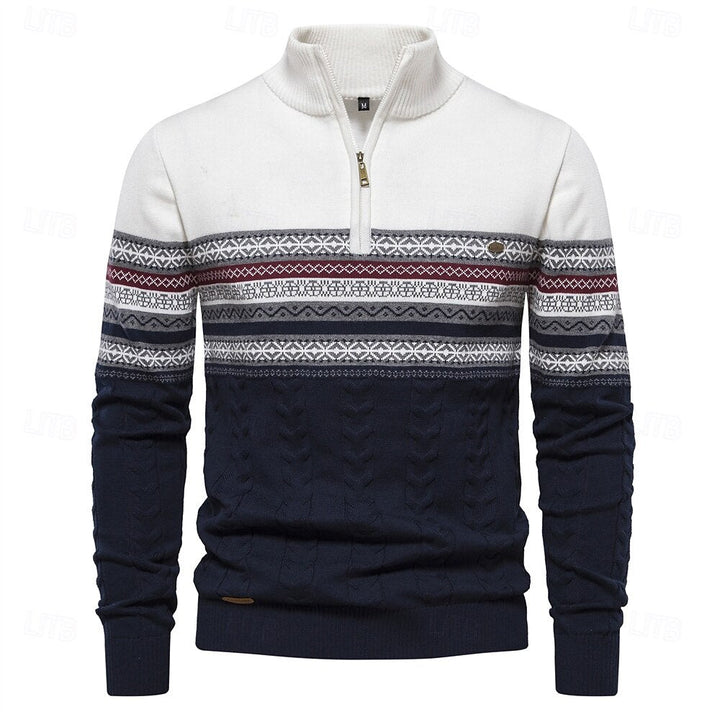Casper™ | Pull Chic avec Demi-Fermeture Éclair