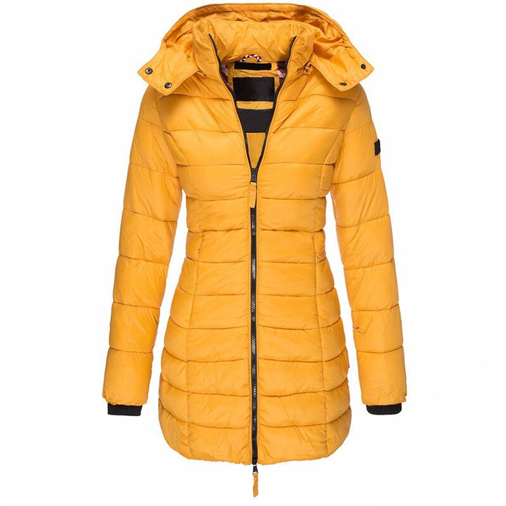 Maja™ | Veste longue en duvet imperméable et coupe-vent pour femmes