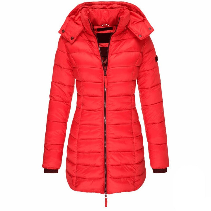 Maja™ | Veste longue en duvet imperméable et coupe-vent pour femmes