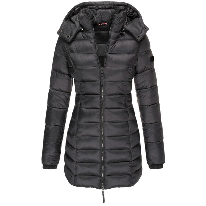 Maja™ | Veste longue en duvet imperméable et coupe-vent pour femmes