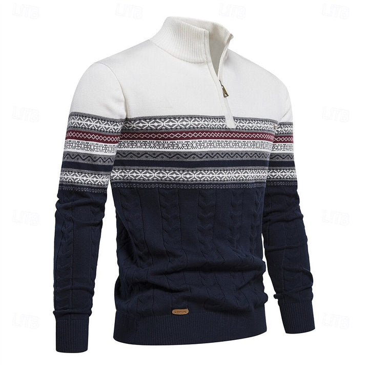 Casper™ | Pull Chic avec Demi-Fermeture Éclair