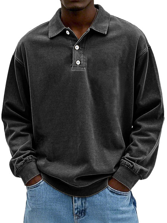 Chemise rétro à manches longues