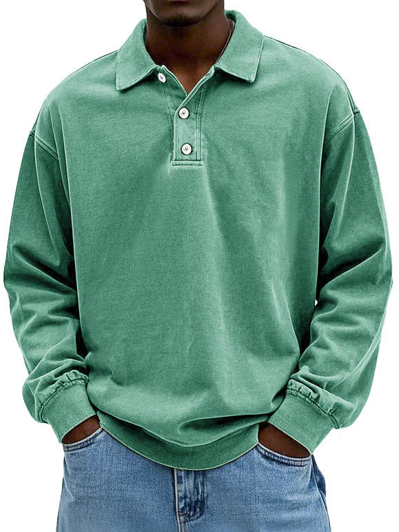 Chemise rétro à manches longues