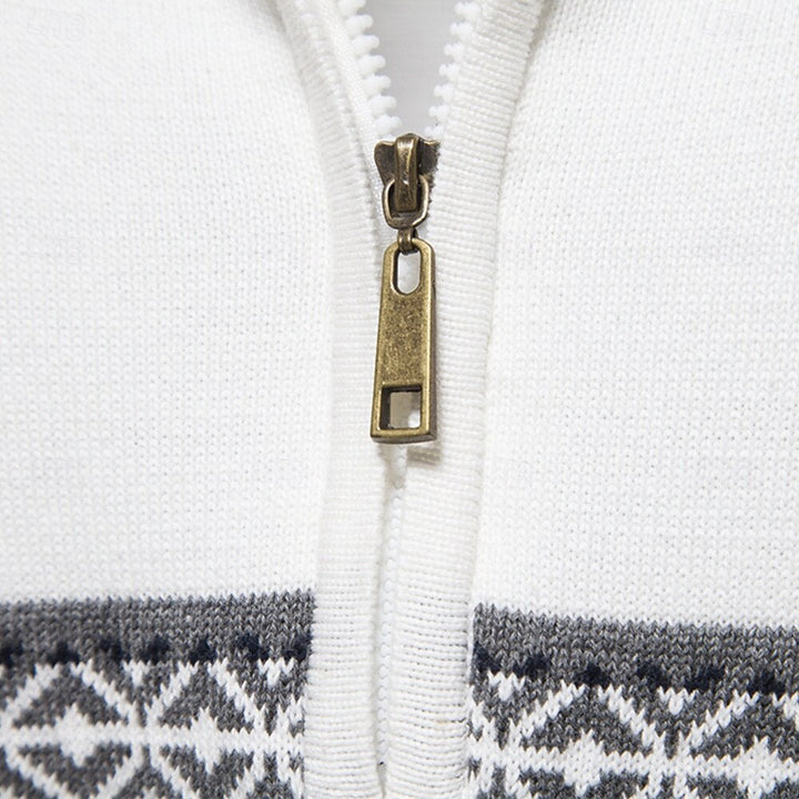 Casper™ | Pull Chic avec Demi-Fermeture Éclair
