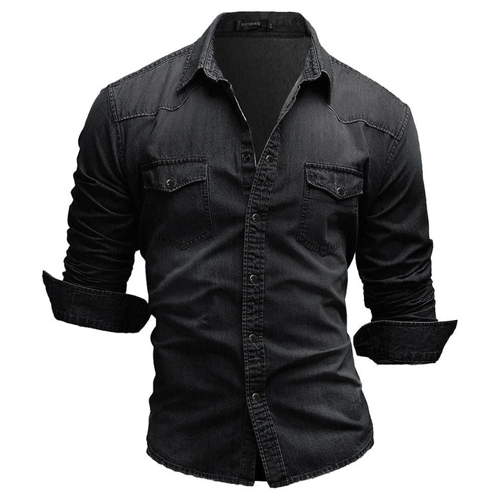 Oscar™ | Chemise en Denim Vintage pour Hommes